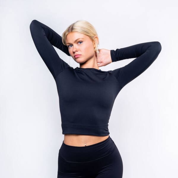 Flex Long Sleeve Timber Black