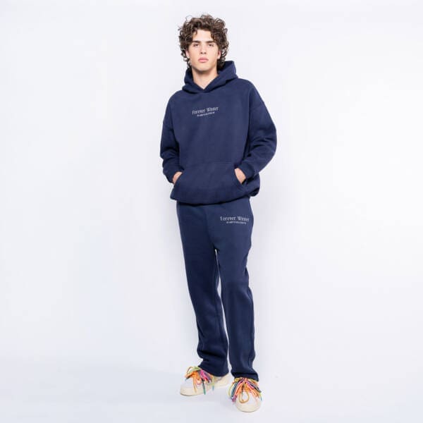 Forever Cozy Straight Leg Fleece Pants Twilight