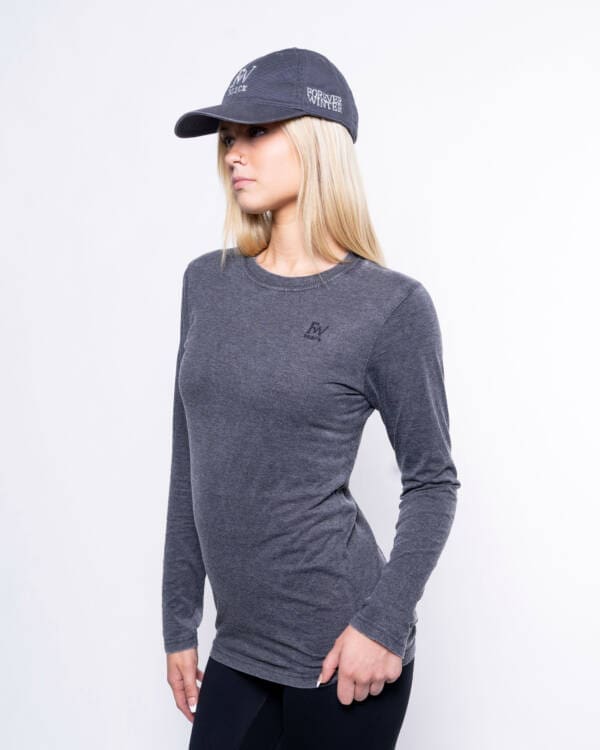 Whisper Long Sleeve Storm Heather