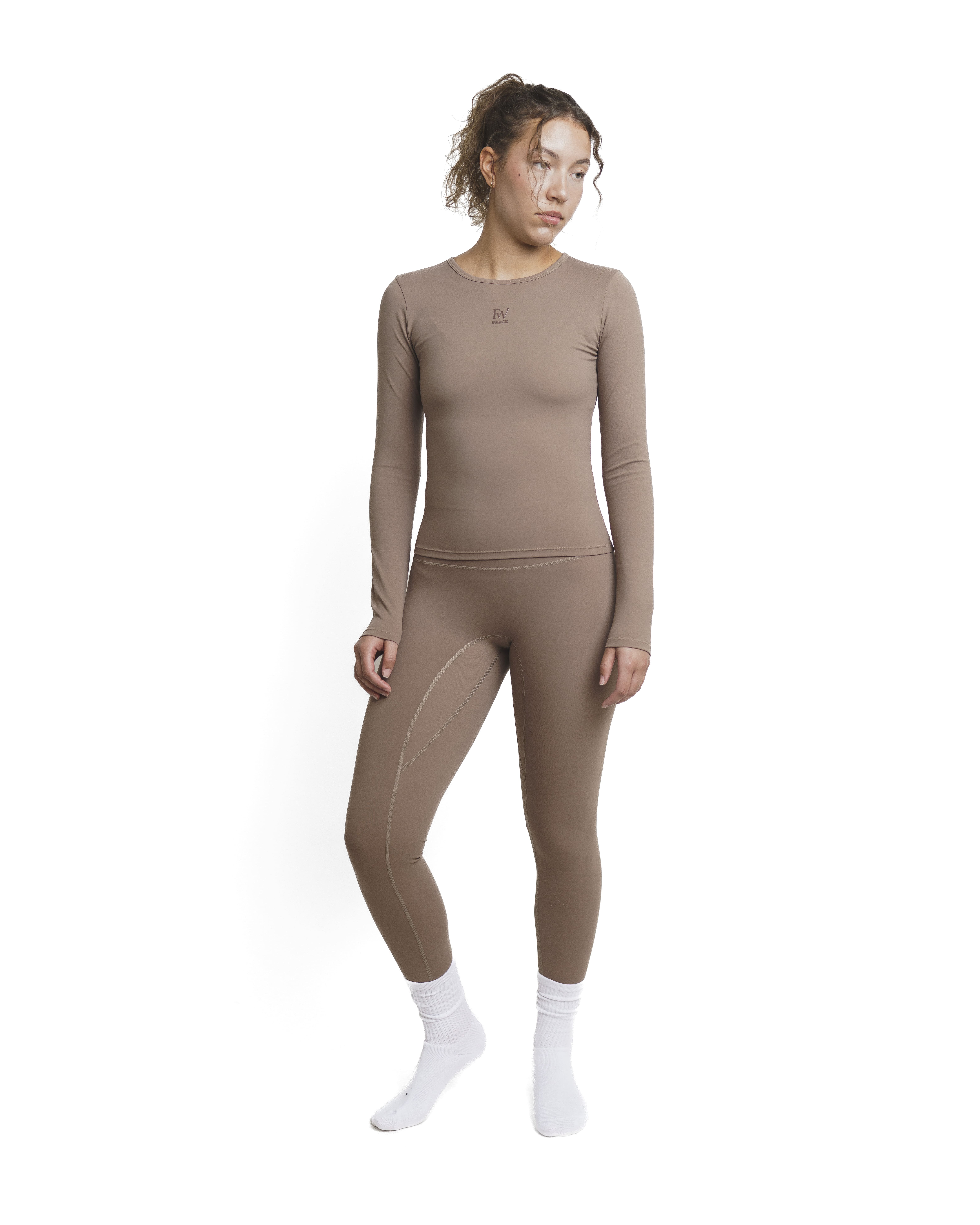 Flex Long Sleeve Trail Stone Brown